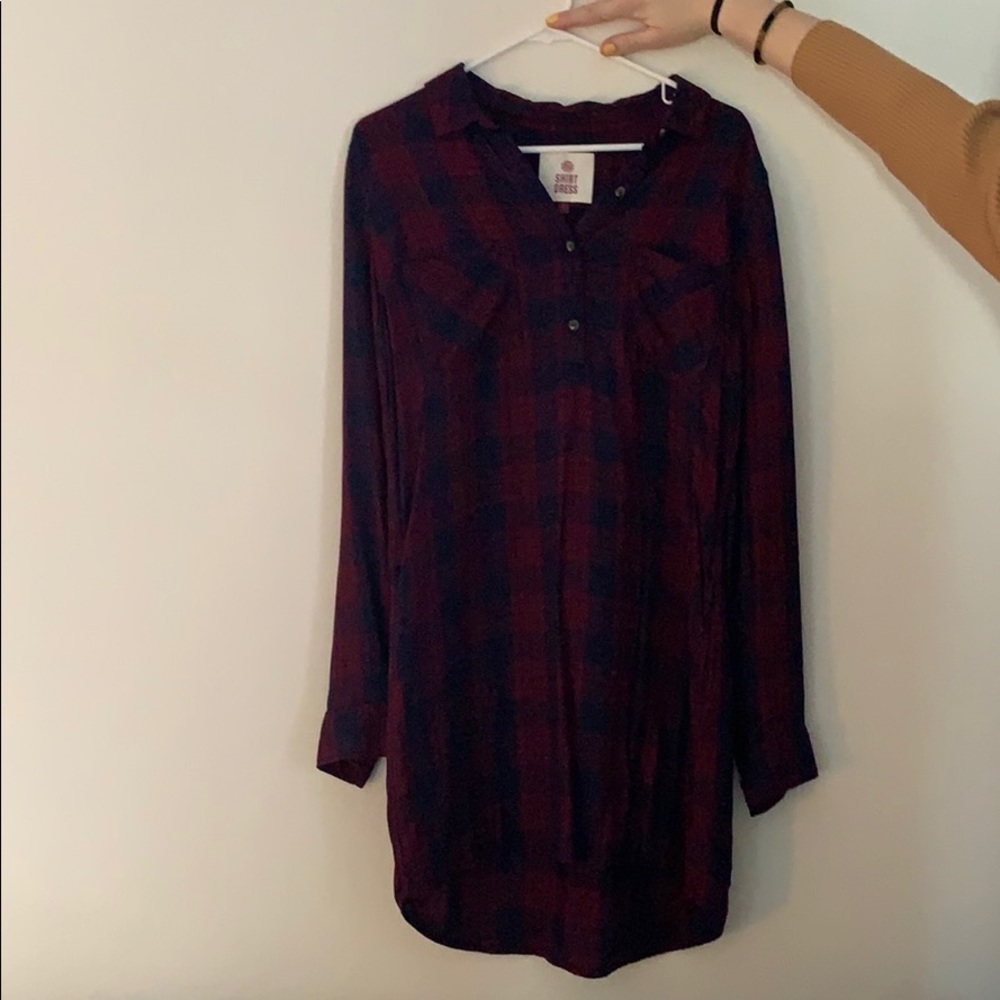 So Brand Plaid Dress